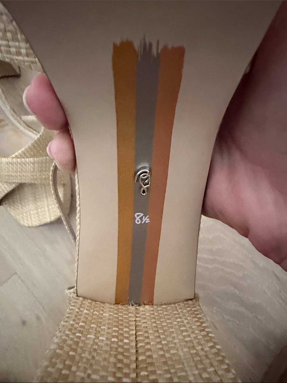 Sam Edelman Rafia Platform Heels - Picture 2 of 3